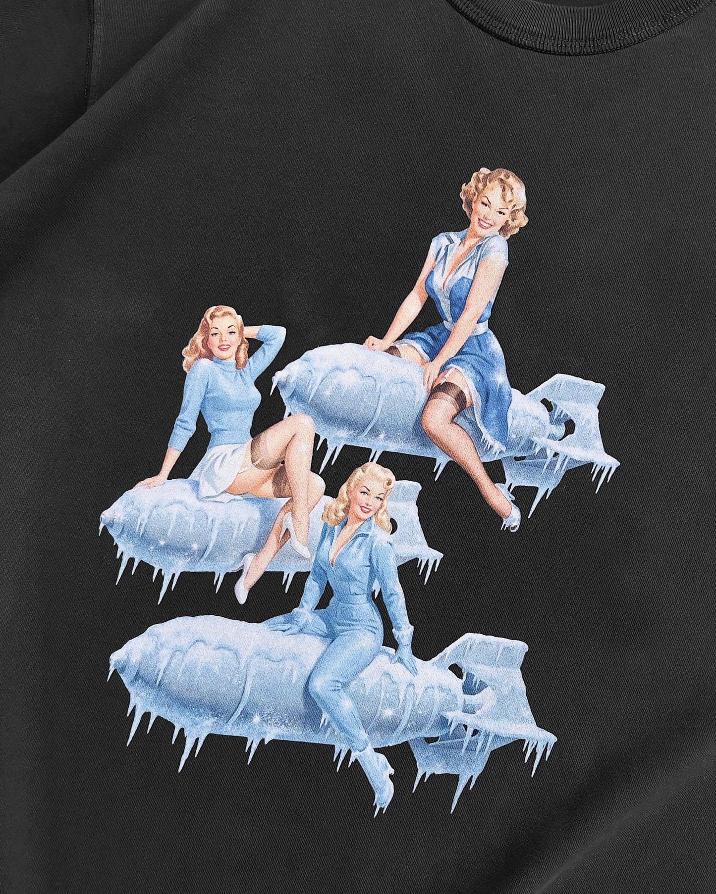 Reaven Black Snow T-Shirt