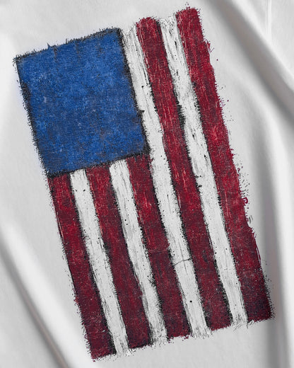 Reaven White America T-Shirt