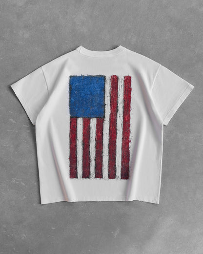 Reaven White America T-Shirt