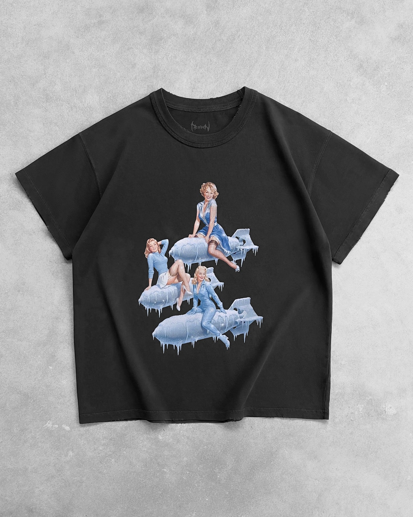 Reaven Black Snow T-Shirt