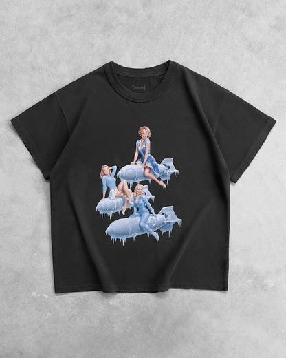 Reaven Black Snow T-Shirt