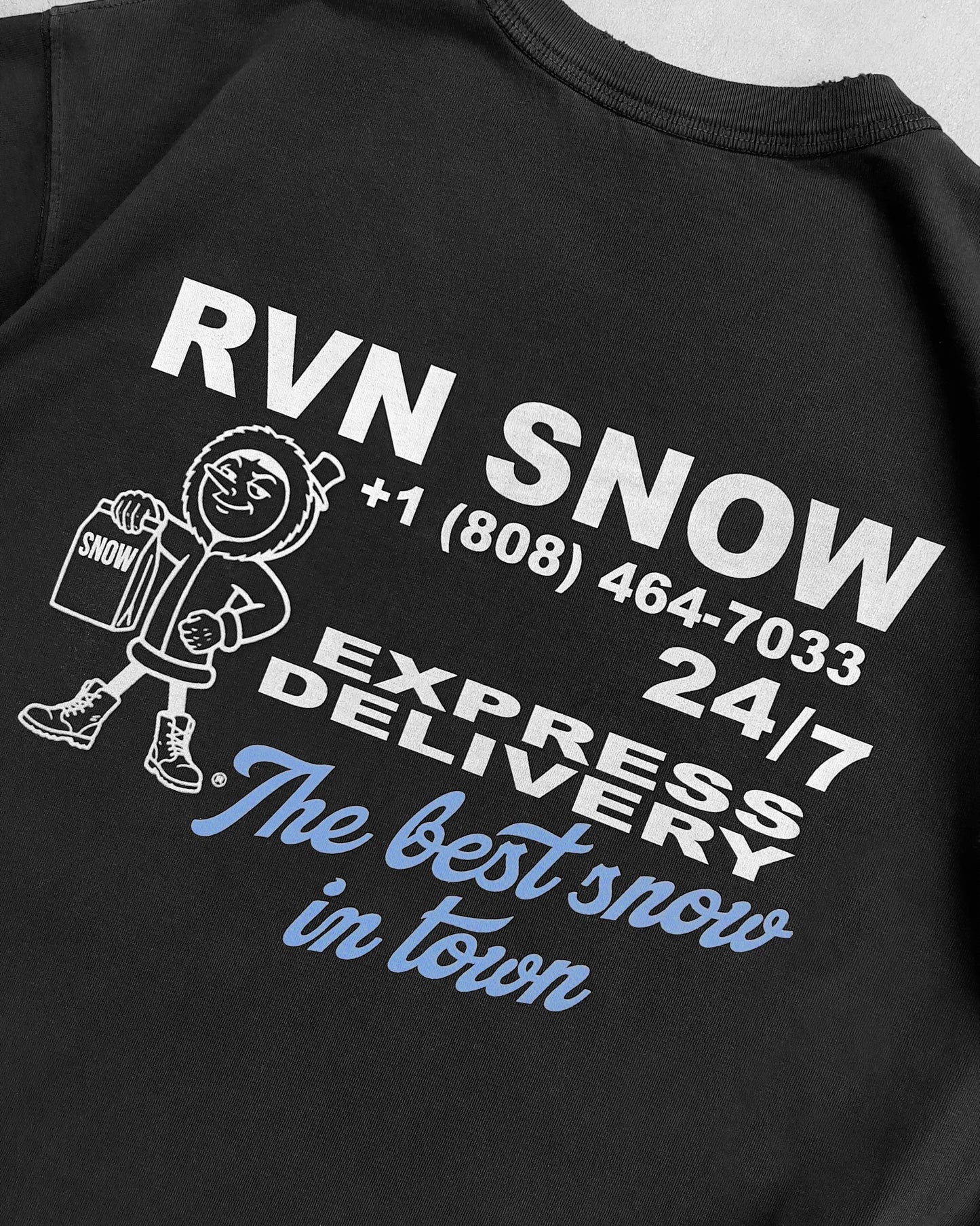 Reaven Black Snow T-Shirt