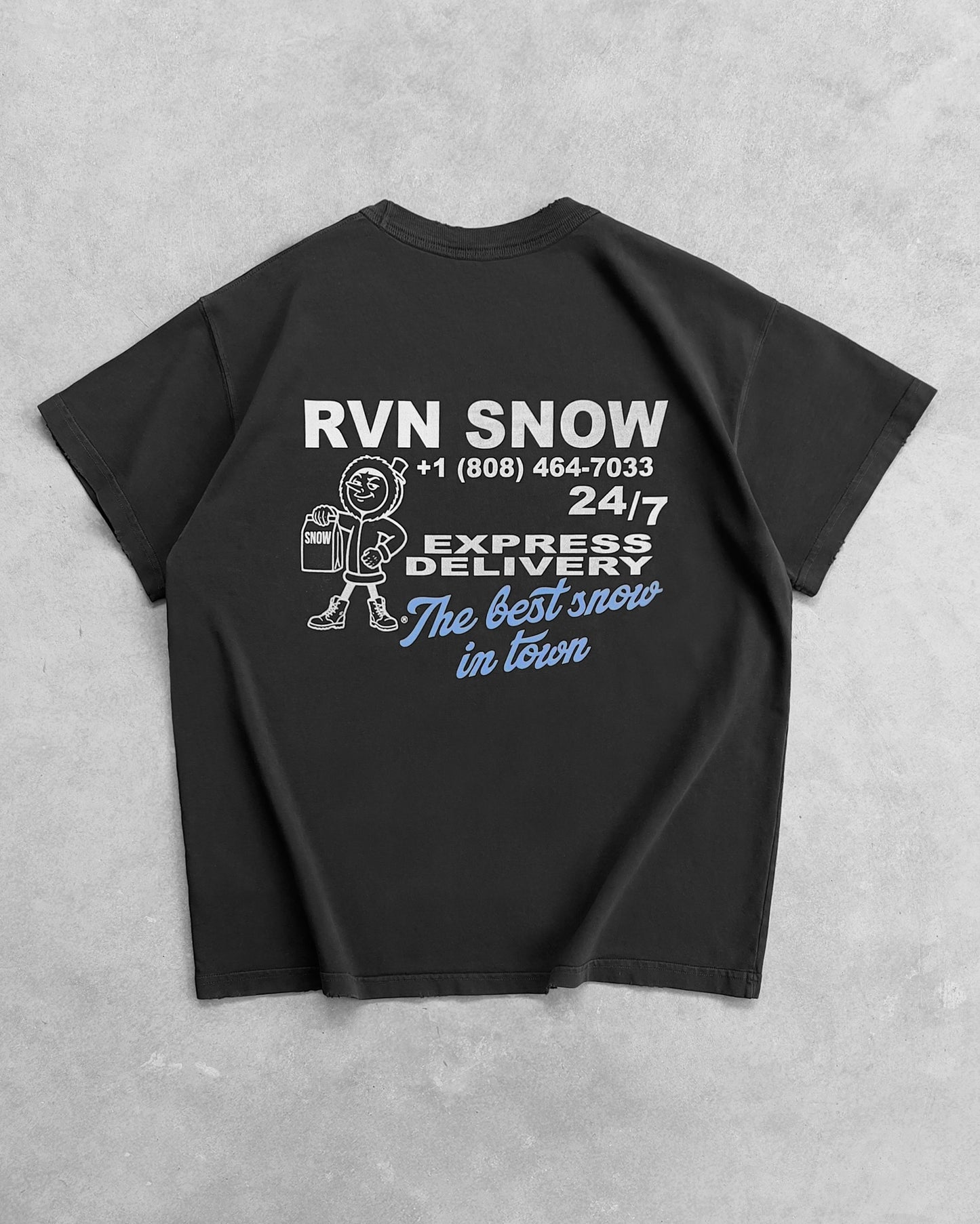 Reaven Black Snow T-Shirt