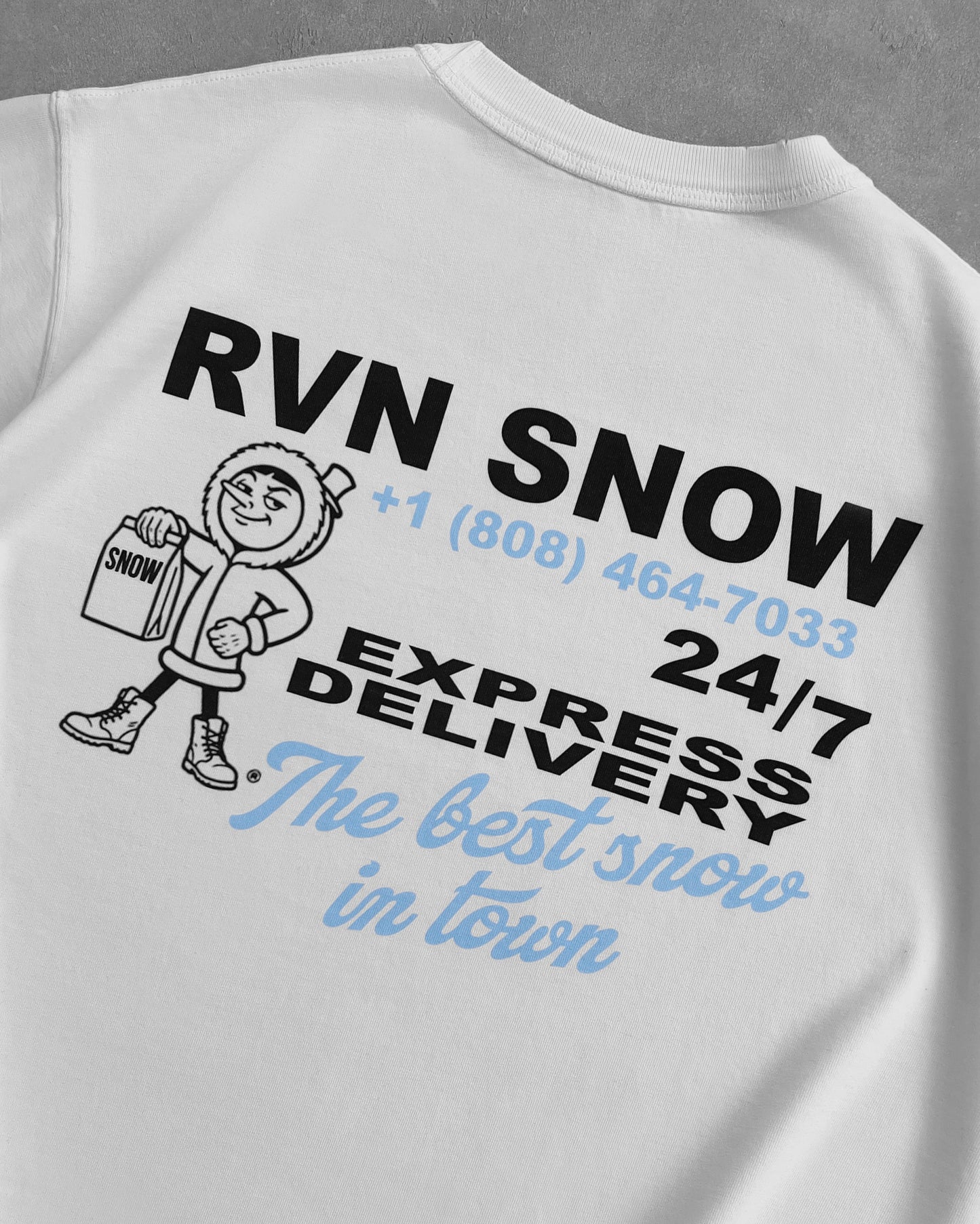 Reaven White Snow T-Shirt