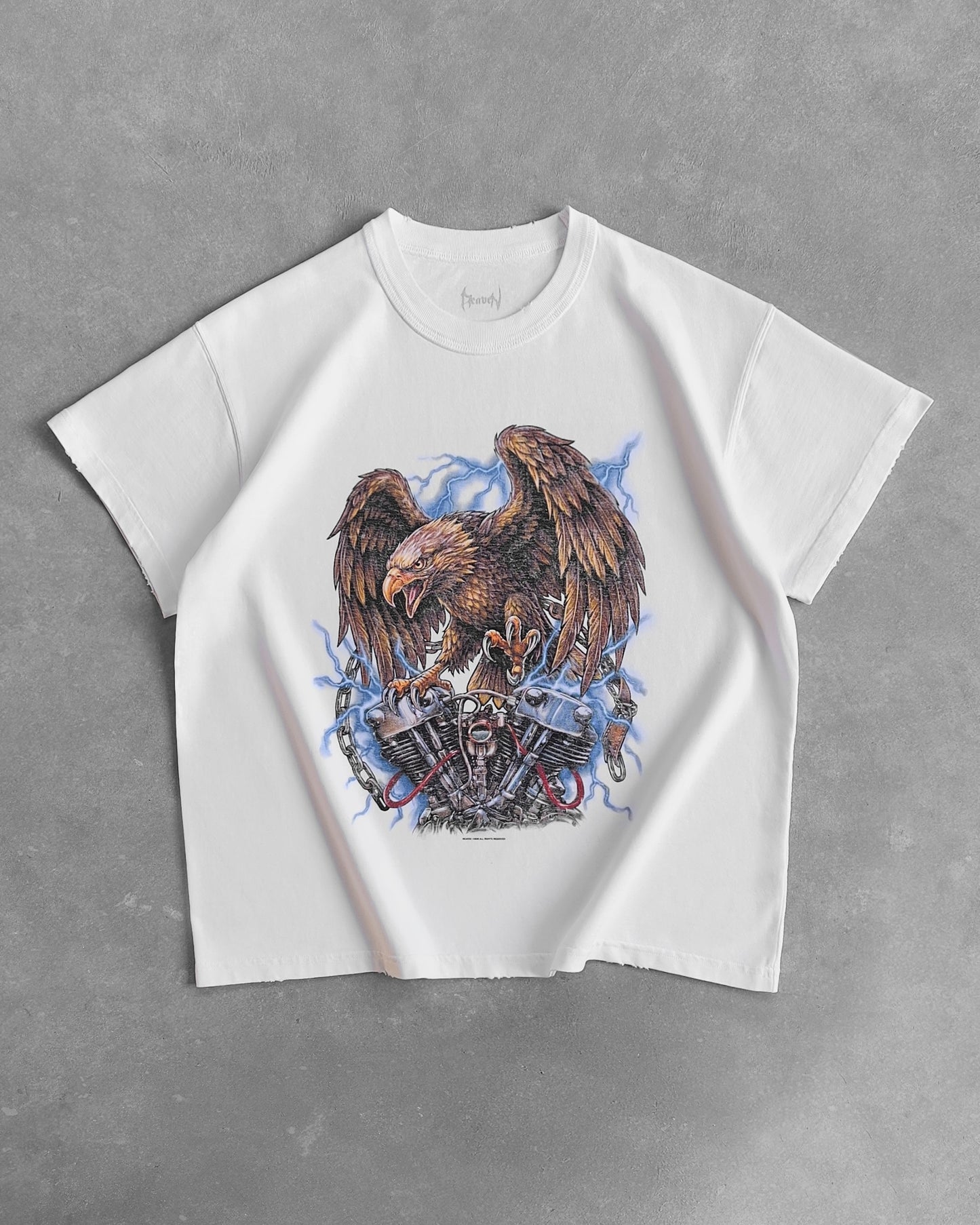 Reaven White America T-Shirt