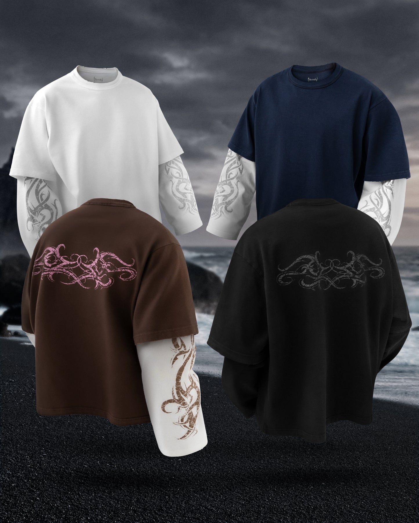 Reaven Brown Tribe Longsleeve