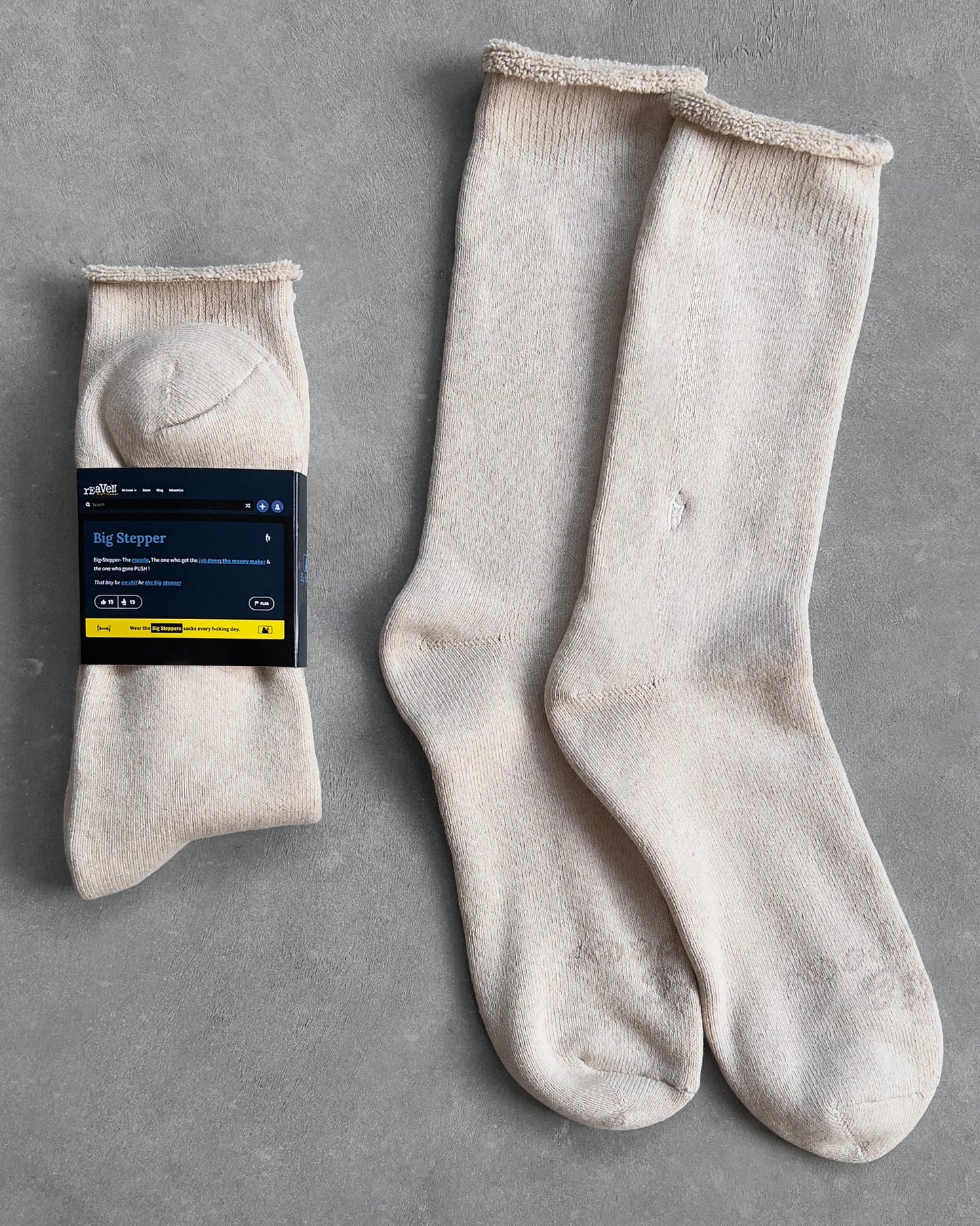 Reaven Natural Big Steppers Socks