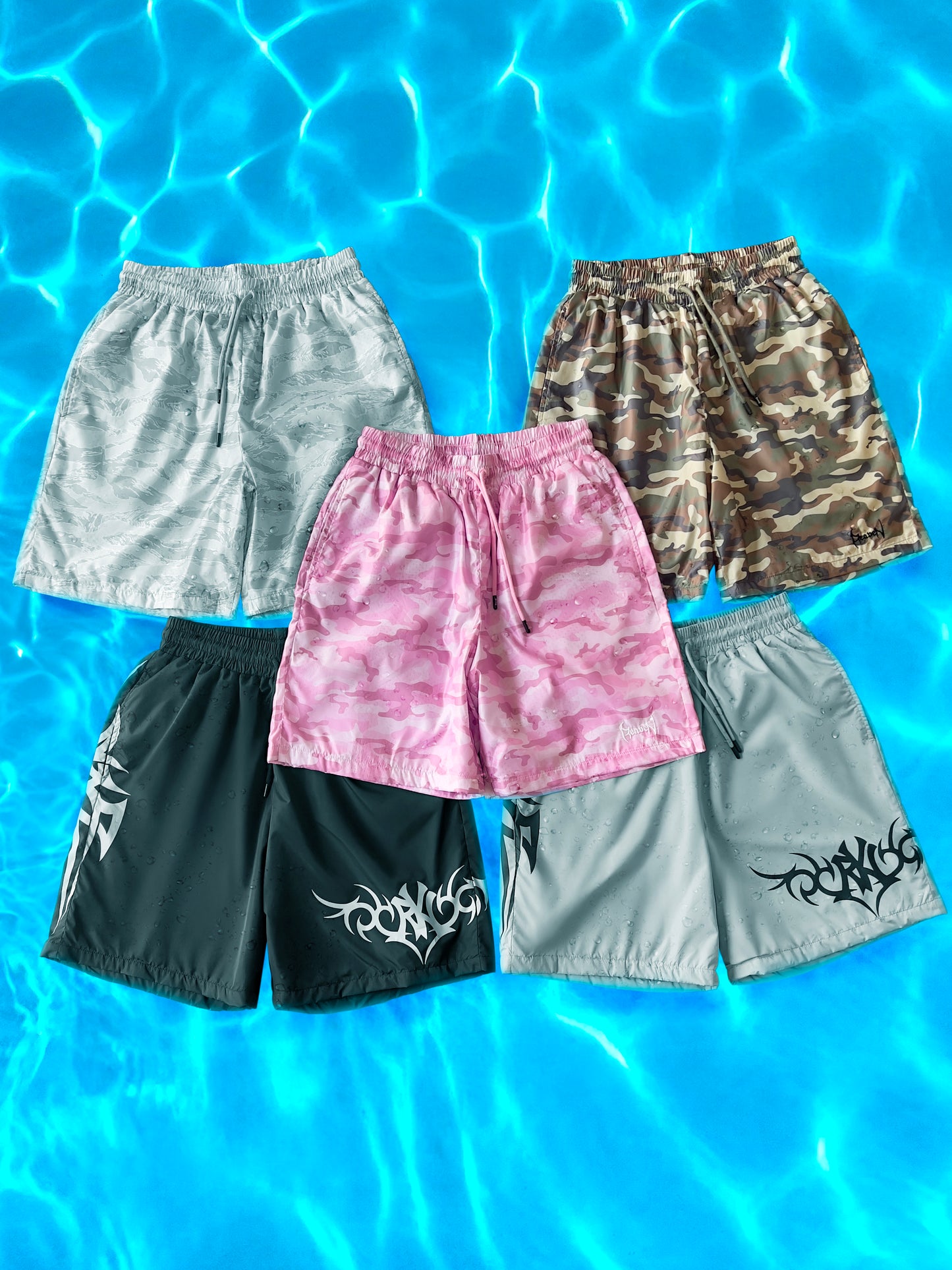 Reaven Black Underdogs Swimshorts