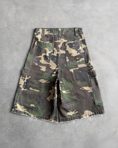 Reaven Woodland Camo Jorts