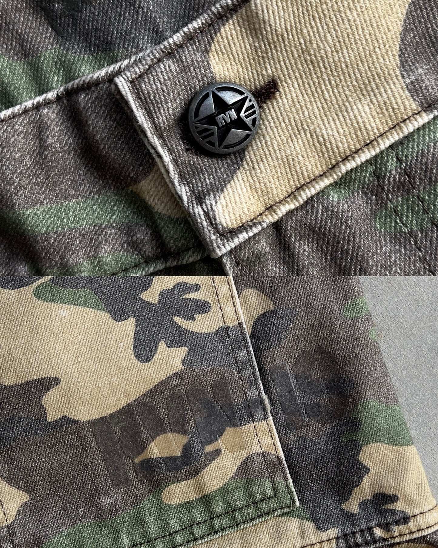 Reaven Woodland Camo Jorts