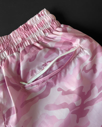 Reaven Pink Camo Swimshorts