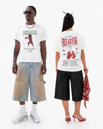 Reaven White Boxing Club T-Shirt