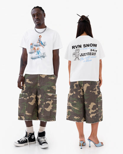 Reaven White Snow T-Shirt