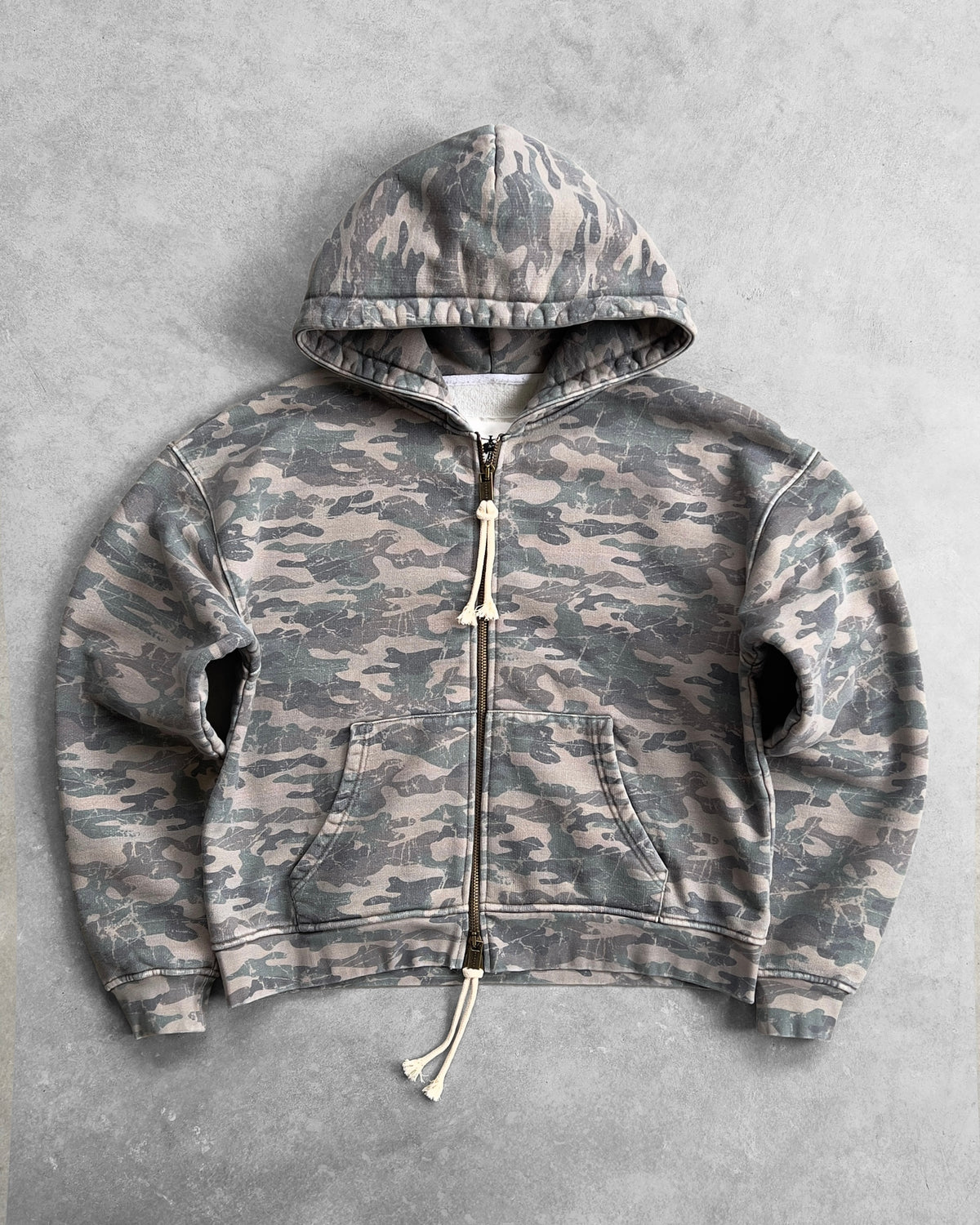 Reaven Camo Zip Hoodie