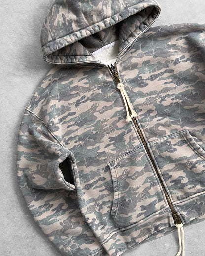 Reaven Camo Zip Hoodie