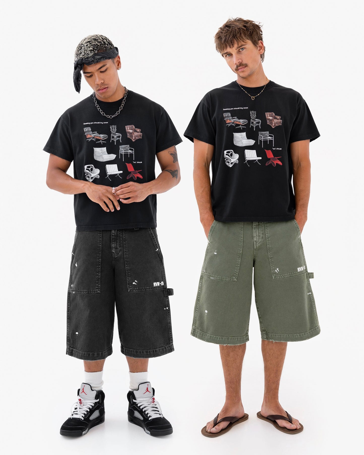 Reaven Black Seating T-Shirt