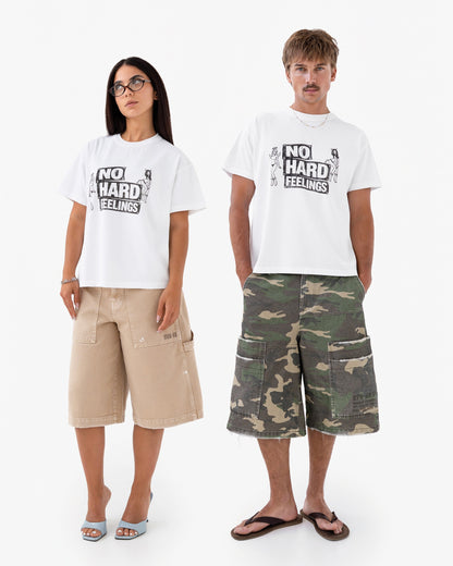 Reaven White Hard Feelings T-Shirt