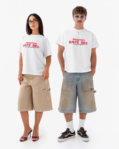 Reaven White Advice T-Shirt