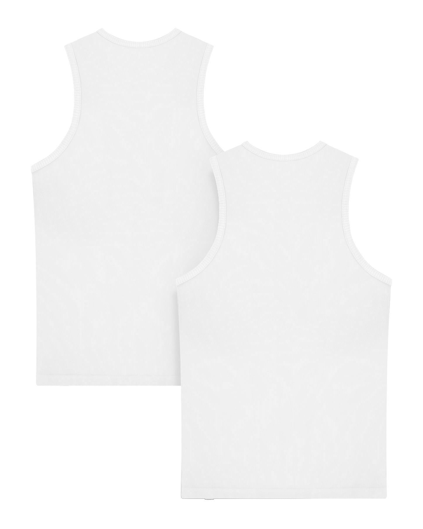 Reaven White Stamp Tank - Two Pack