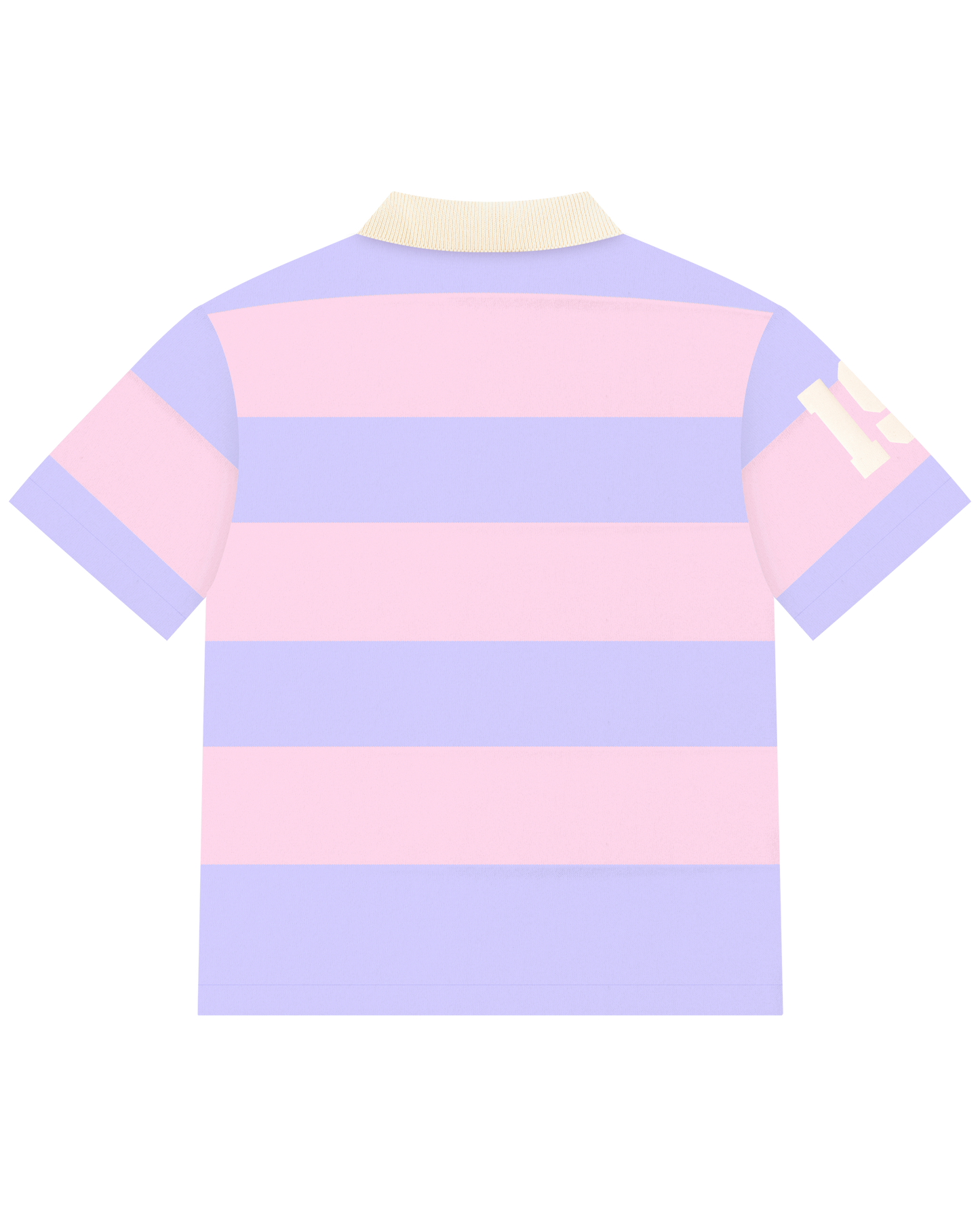 Reaven Lavender Stamp Polo