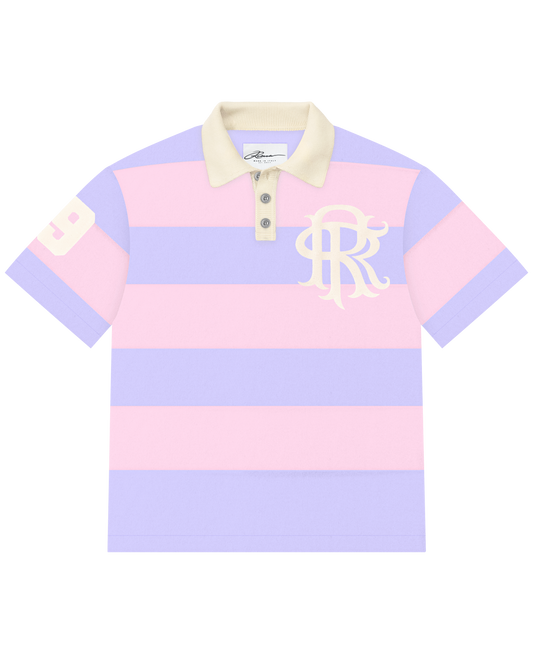 Reaven Lavender Stamp Polo