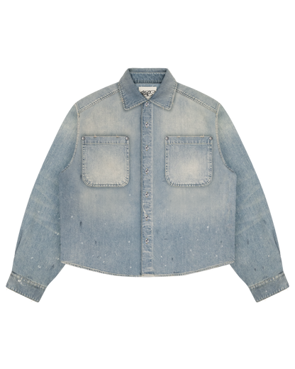 Reaven Paint Heritage Denim Overshirt