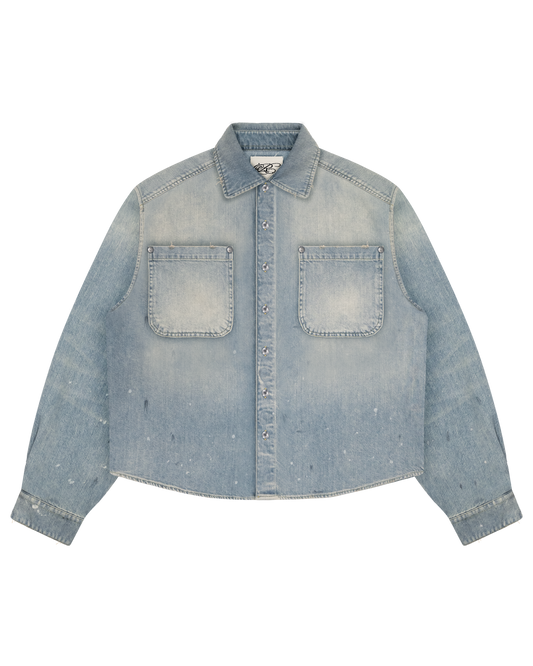 Reaven Paint Heritage Denim Overshirt