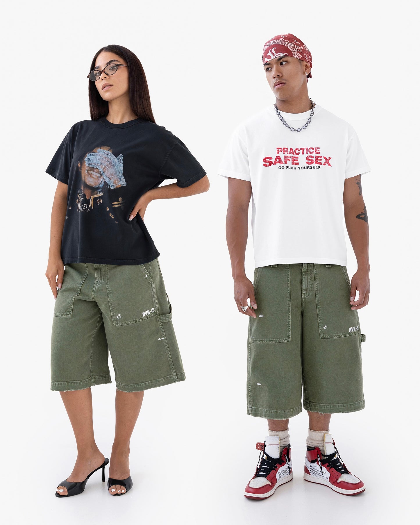 Reaven Olive Workjorts