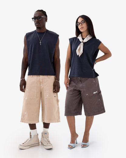 Reaven Navy Muscle Tank