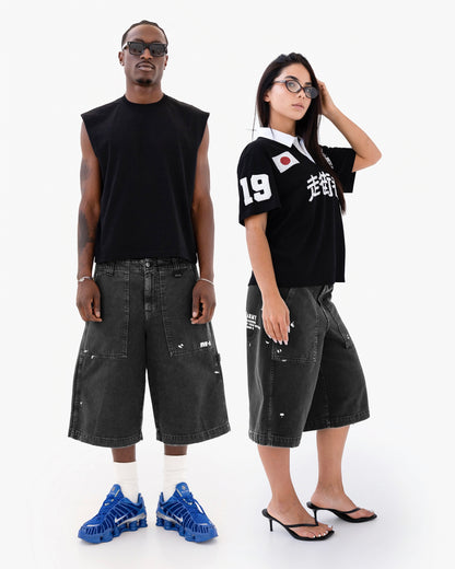 Reaven Black Workjorts