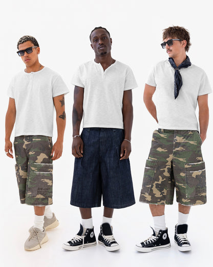 Reaven White Serafino T-Shirt