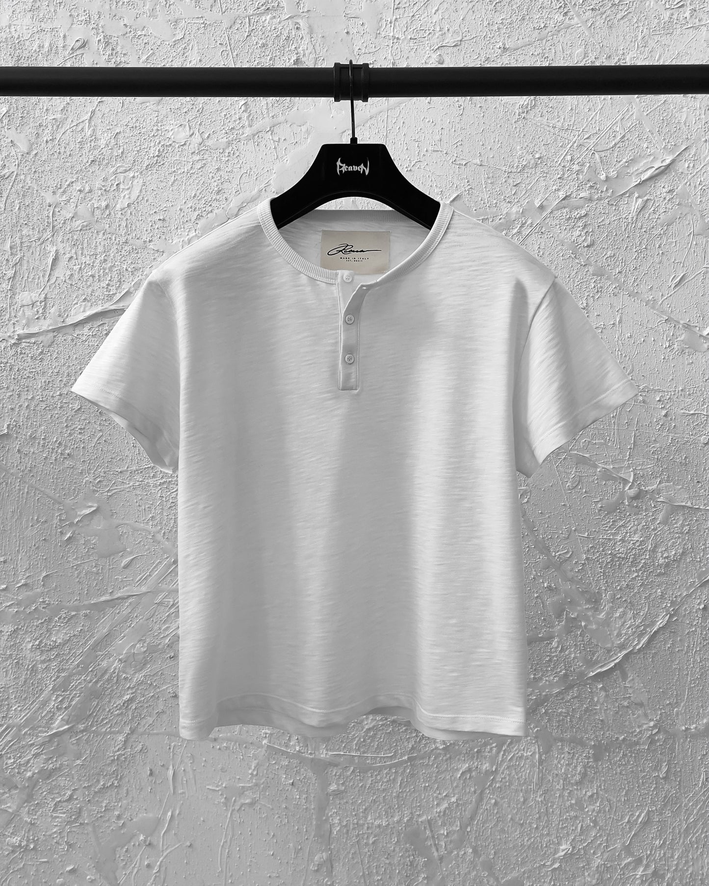 Reaven White Serafino T-Shirt