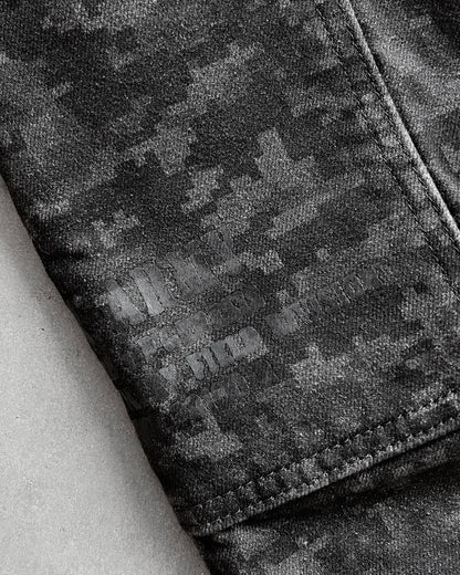 Reaven Blackout Camo Cargo Pants