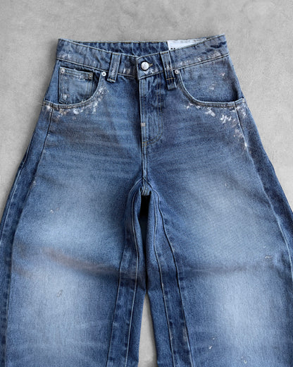 Reaven Silver Snowfall Rift Denim Jeans