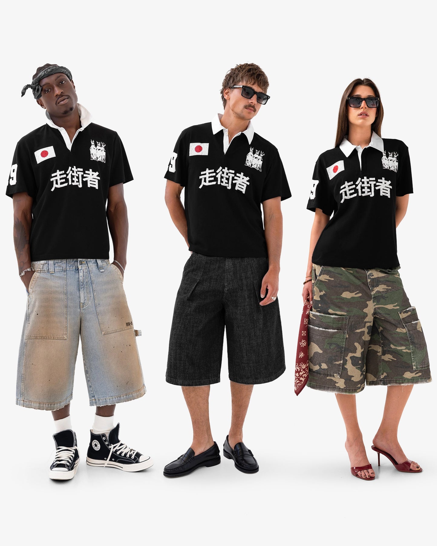Reaven Black Run Tha Streetz Polo