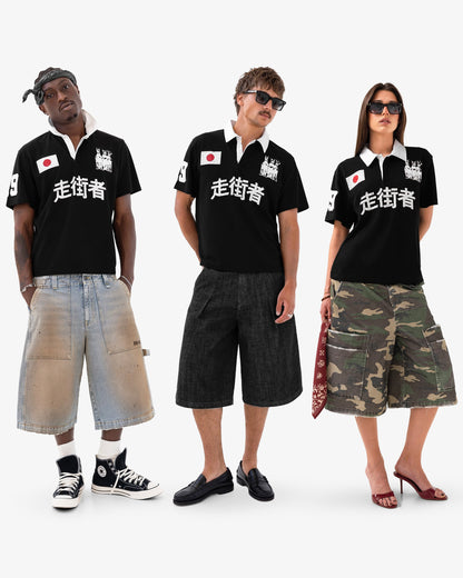 Reaven Black Run Tha Streetz Polo