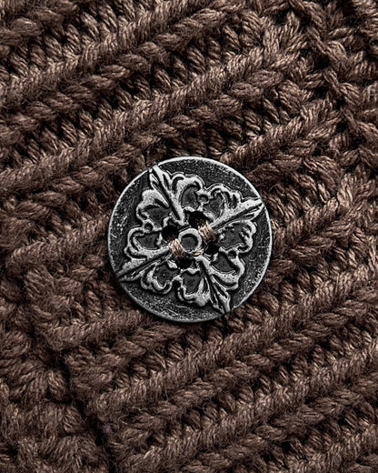 Reaven Brown Sunfaded Cardigan