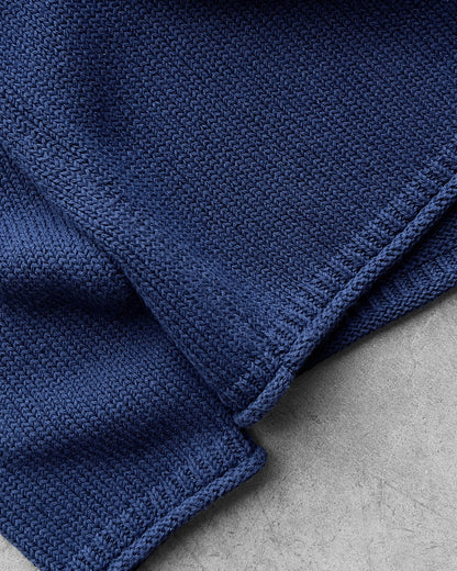 Reaven Navy Riot Half-Zip Polo