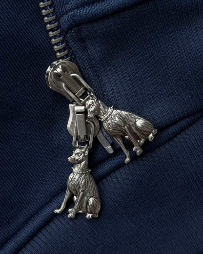 Reaven Navy Run Tha Streetz Zip Hoodie