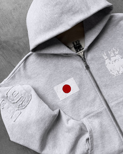 Reaven Grey Run Tha Streetz Zip Hoodie