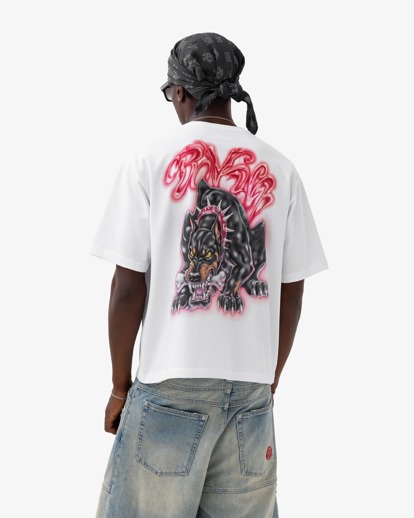 Reaven White 4 All The Dogs T-Shirt