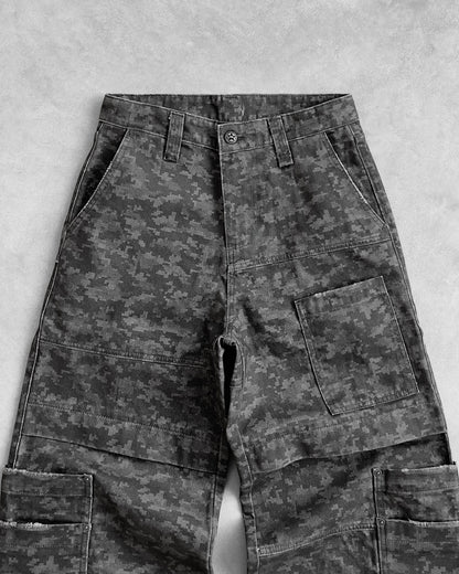 Reaven Blackout Camo Cargo Pants