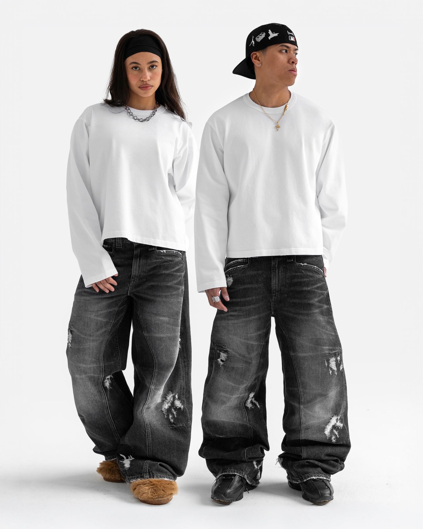 Reaven White Longsleeve