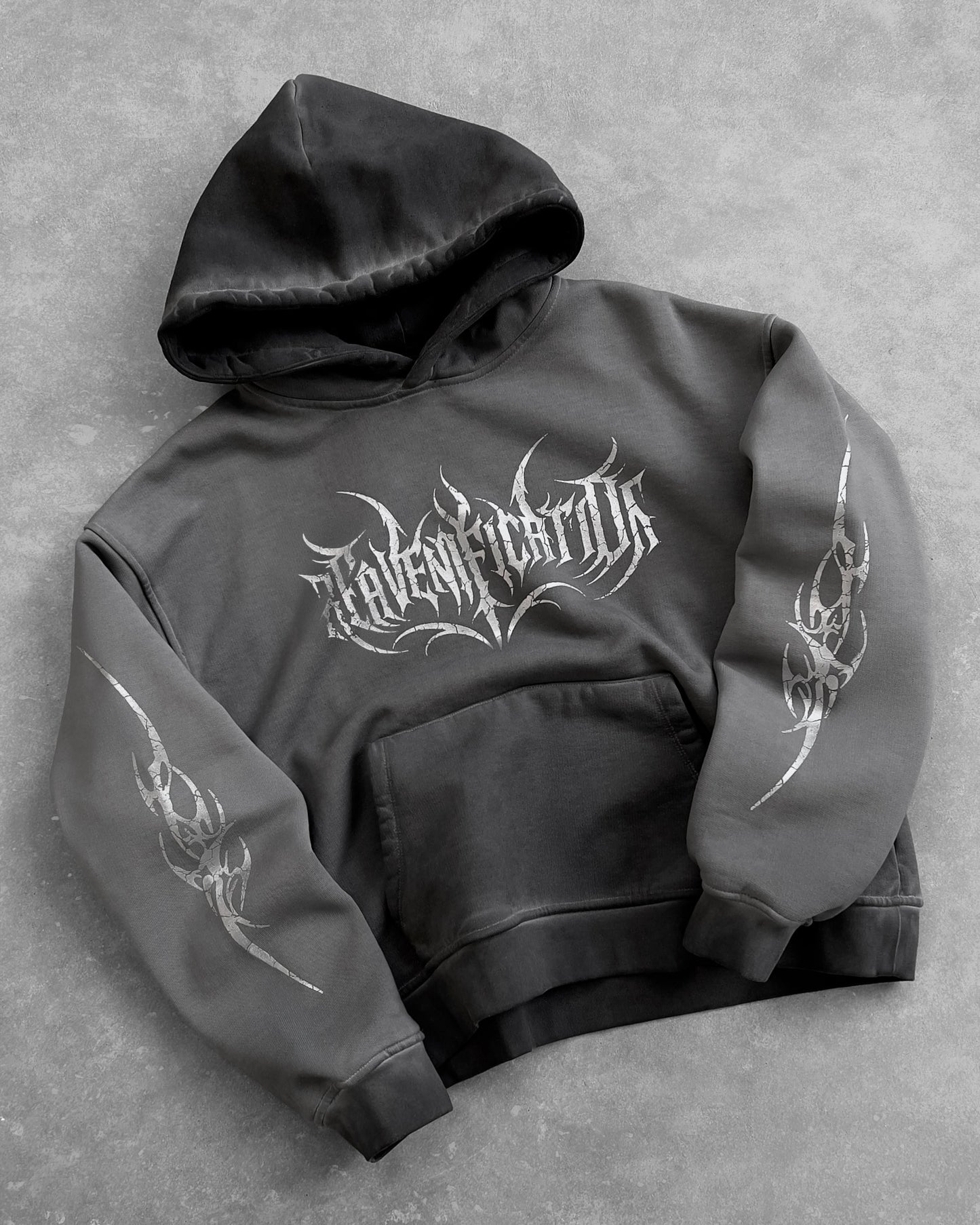 Reaven Silver Black Reavenification Hoodie