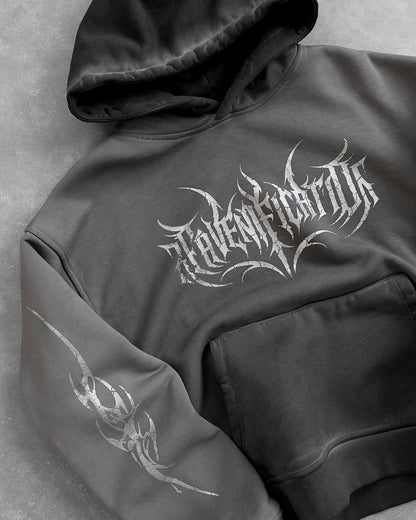 Reaven Silver Black Reavenification Hoodie
