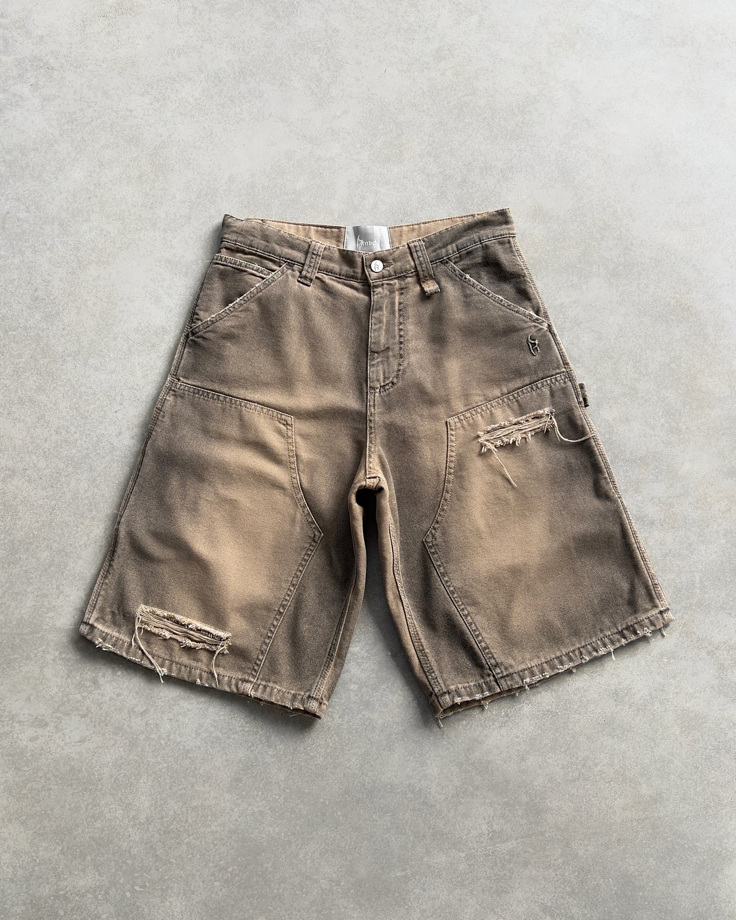 Reaven Mud Double Knee Shorts