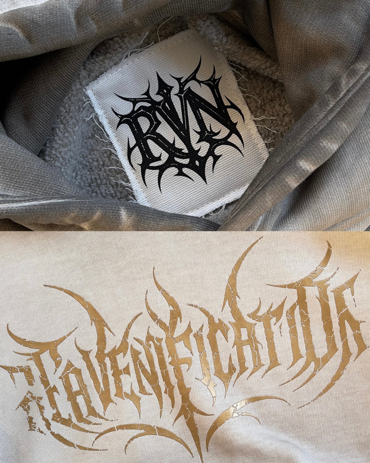 Reaven Gold Brown Reavenification Hoodie