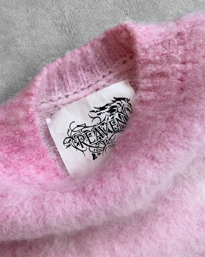 Reaven Baby Pink Nuvola Mohair Knit
