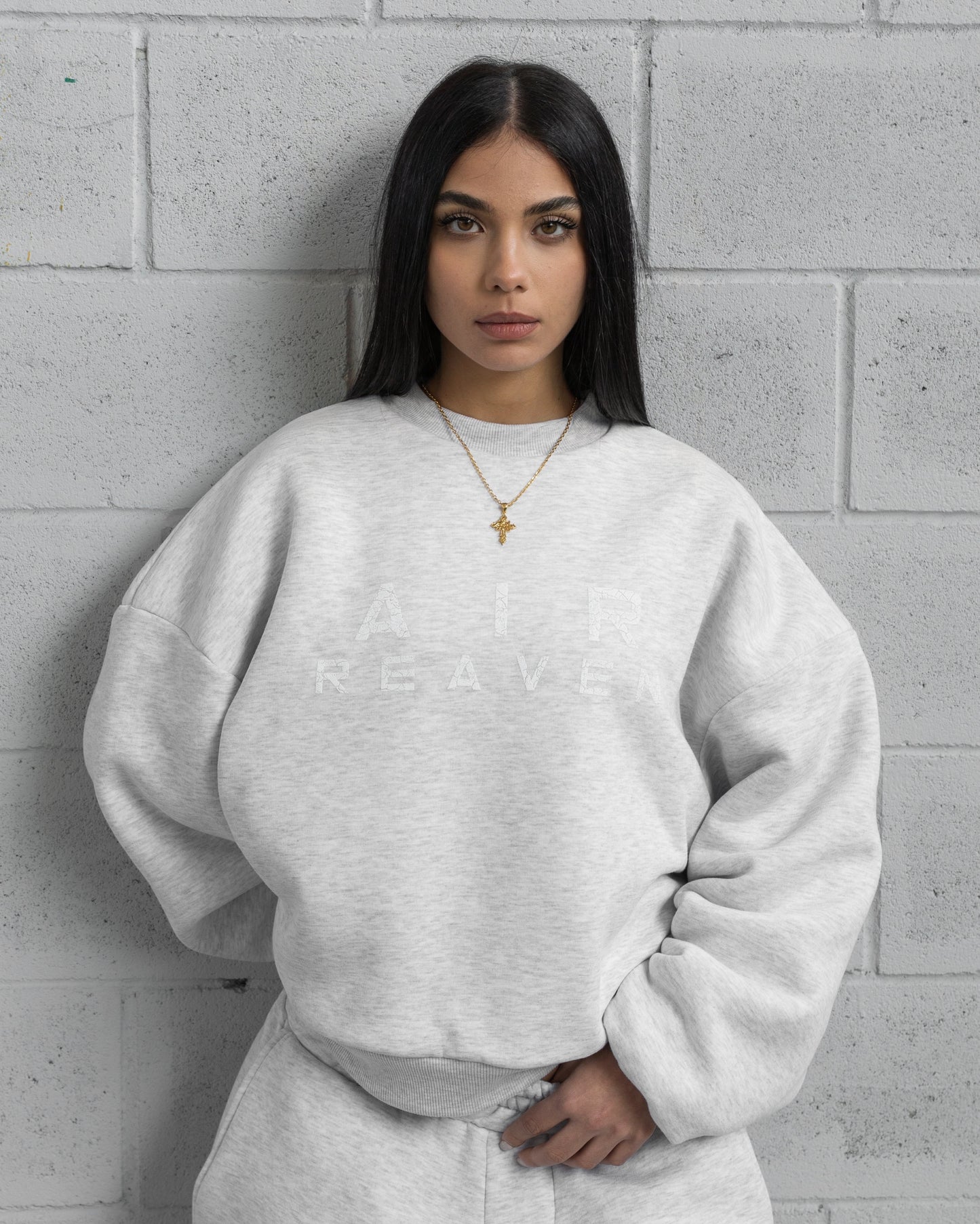 Reaven Grey Air Reaven Crewneck