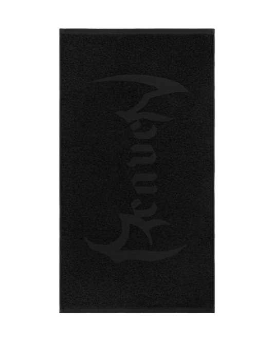 Reaven Black Gym Towel